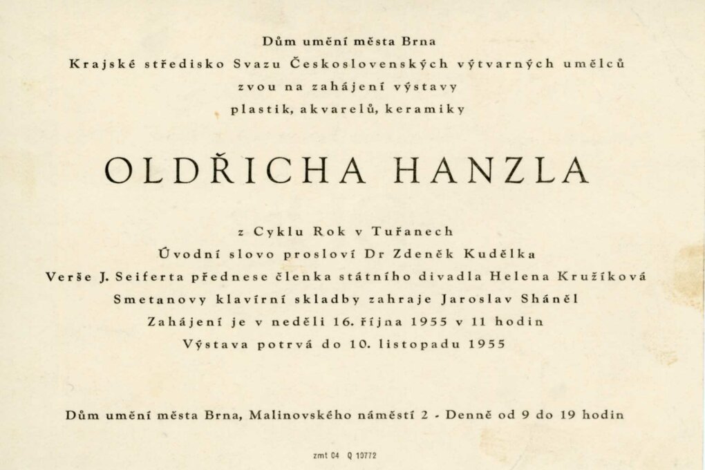 Oldřich Hanzl, cyklus „Rok v Tuřanech“